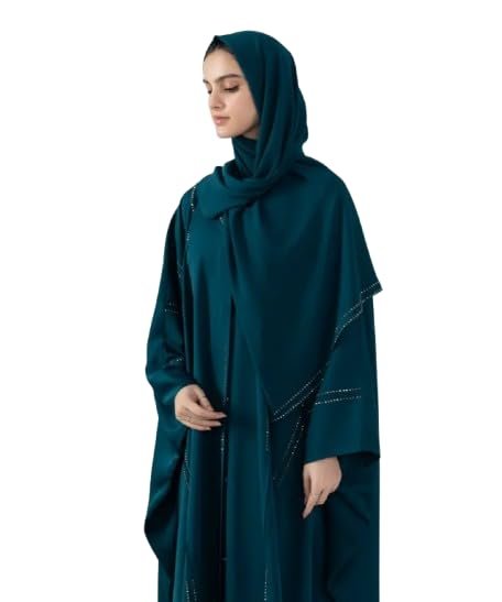 Loose Fit and Free Size Maternity Nursing Kaftan Abaya with Feeding Zip |Breast Feeding Dress With Good Material