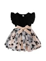 Baby-Girl's Net A-Line Knee-Length Dress