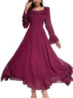 Dresses for Women || Western Dresses for Women(Purple)