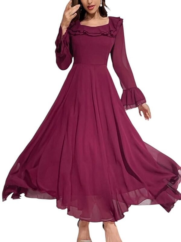 Dresses for Women || Western Dresses for Women(Purple)