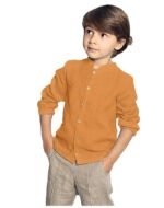 Shirt for Boy || Kids Shirt (Orange)