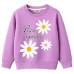 Girls Regular Fit Winterwear Sweatshirt