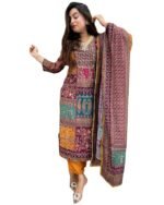 Women’s Viscose Rayon Straight Kurta Pant Dupatta Set | Stylish Kurti Set for Women | Cotton Kurta Set with Dupatta Ethnic Dress