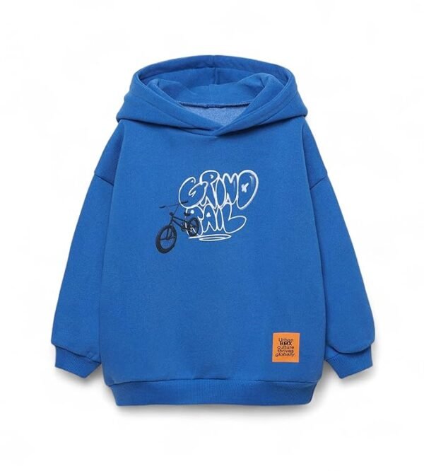 Clothing Boys & Girls Oversized Hoodies | Graphic Print | Age 3-10 Years | Warm & Comfortable Kids Hoodies