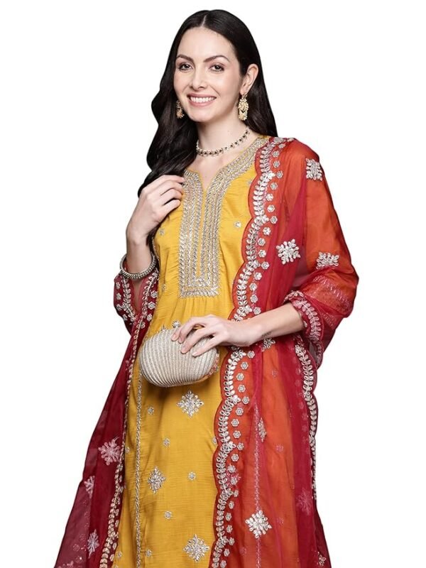 Women Ethnic Wear(Mustard)