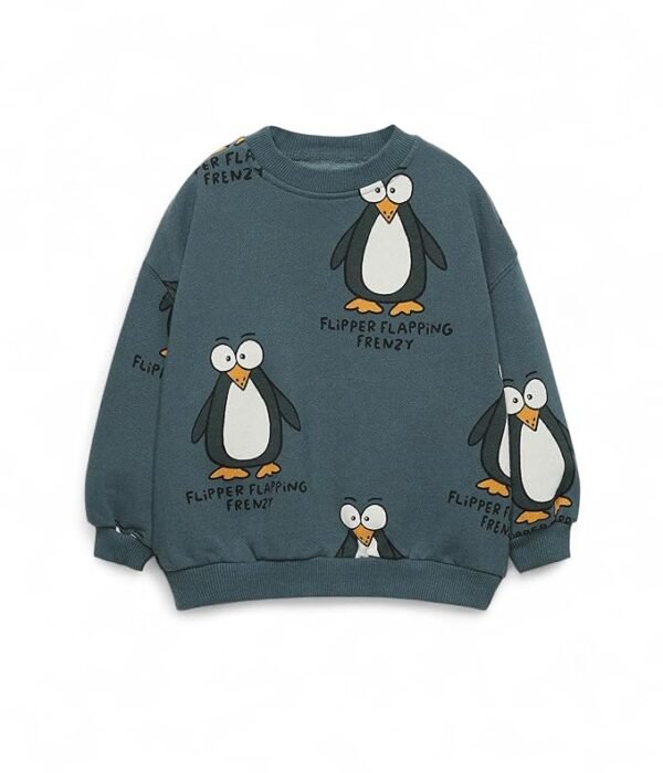 Boys & Girls Oversized Sweatshirt | Graphic Print | Age 3-10 Years | Warm & Comfortable Kids Pullover